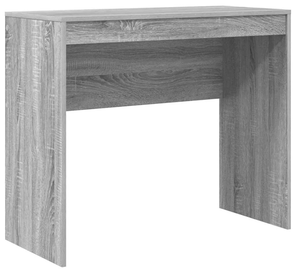 vidaXL Γραφείο με αποθηκευτικό χώρο 2 pcs Γκρι sonoma 90 x 40 x 76 εκ.