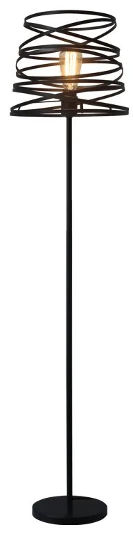 Φωτιστικό Επιδαπέδιο Aca KS1538FB JAZZ Μαύρο Ματ (Black Mat)