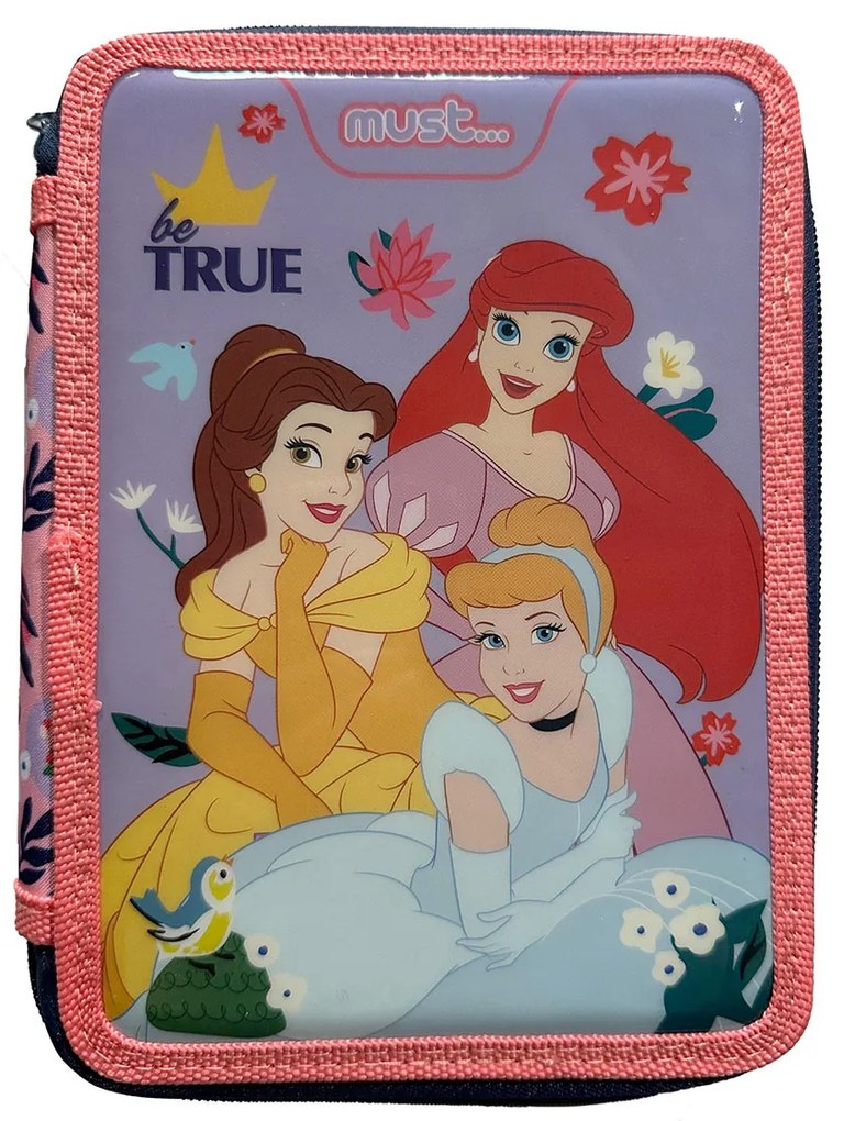 Κασετίνα Διπλή Γεμάτη (21x15x5) Must Princess Be True 564395