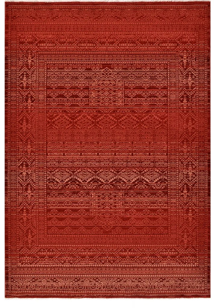 Χαλί (170x235) Polcarpet Kazak Oriental 727 Bordo Rose