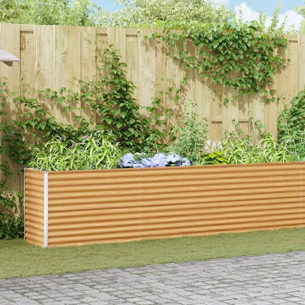 Υπερυψωμένη Ζαρντινιέρα 485 x 50 x 68 εκ. Επικαλυμμένος Χάλυβας