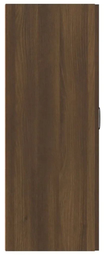 vidaXL Ντουλάπι Κρεμαστό Καφέ δρυς 69,5x34x90 εκ. Επεξεργασμένο Ξύλο