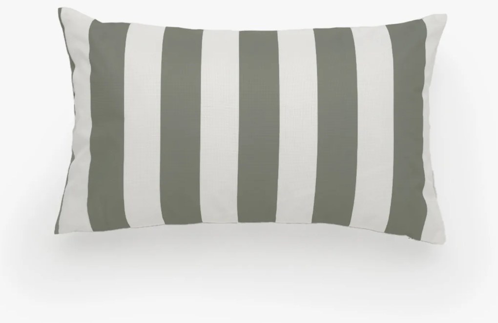 Μαξιλάρι Κήπου Stripe Πράσινο/ Μπεζ H30 x W50cm 100% OEKO-TEX Polyester Garden Glory