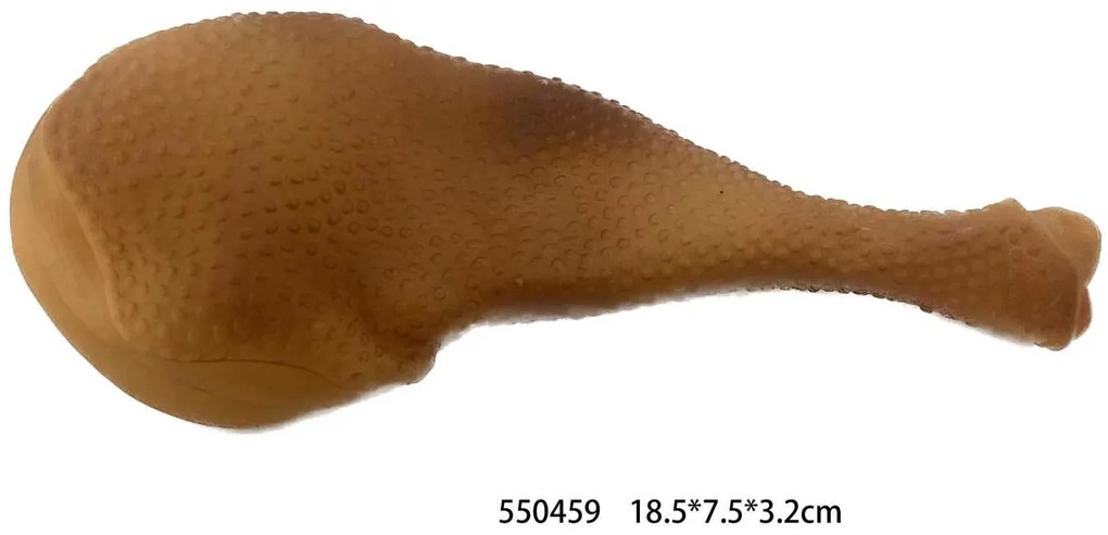 Παιχνίδι σκύλου Latex κοτόπουλο - 18.5cm - 12pcs - 550459