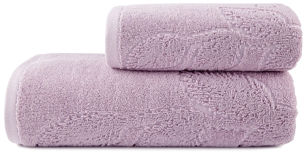 Σετ Πετσέτες (30x50 + 50x90 + 70x140) - Serenity Lilac 5206482161344