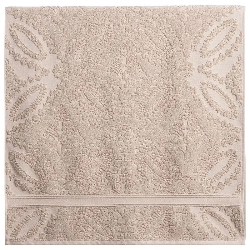 Πετσέτα Louiza Beige Nef-Nef Homeware Χεριών 30x50cm 100% Βαμβάκι