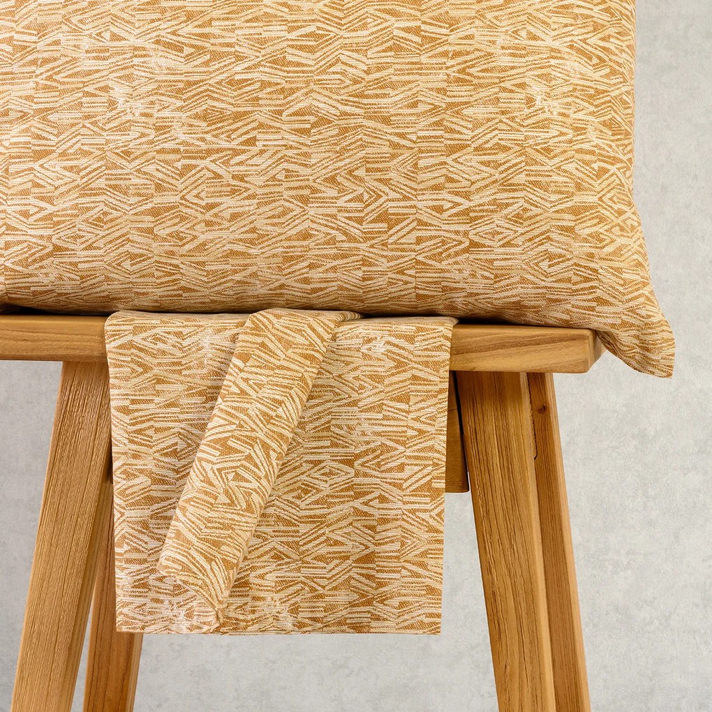 Σεντόνι King Size Με Λάστιχο + Μαξιλαροθήκη (Σετ) Melinen Ultra Line Mini Rafaelo Beige