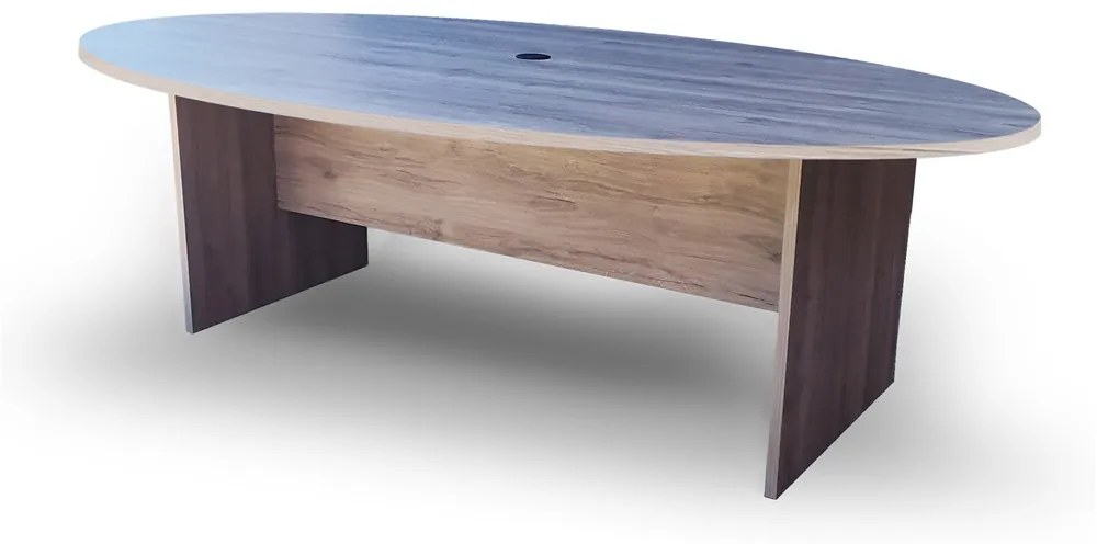 ΧΕΡΙ ΞΥΛΟ ΤΡΑΠΕΖΙ ΣΥΝΕΔΡΙΑΣΕΩΝ ΟΒΑΛ 220 Χ120Χ 75cm και#8203;Υ