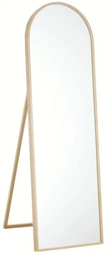 Καθρέπτης Δαπέδου Scandi 11-0542 45x175cm Natural Wood, Glass