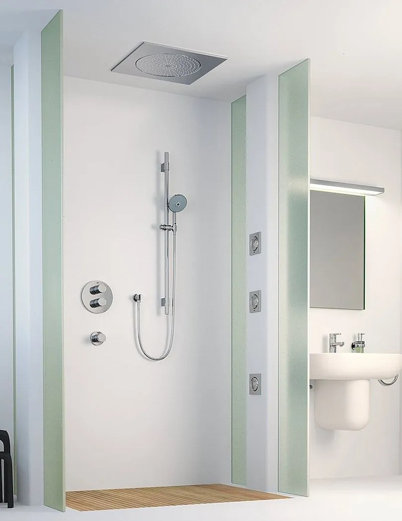 Ντουζ οροφής Grohe Rainshower F-Series-25.4 x 25.4 εκ.