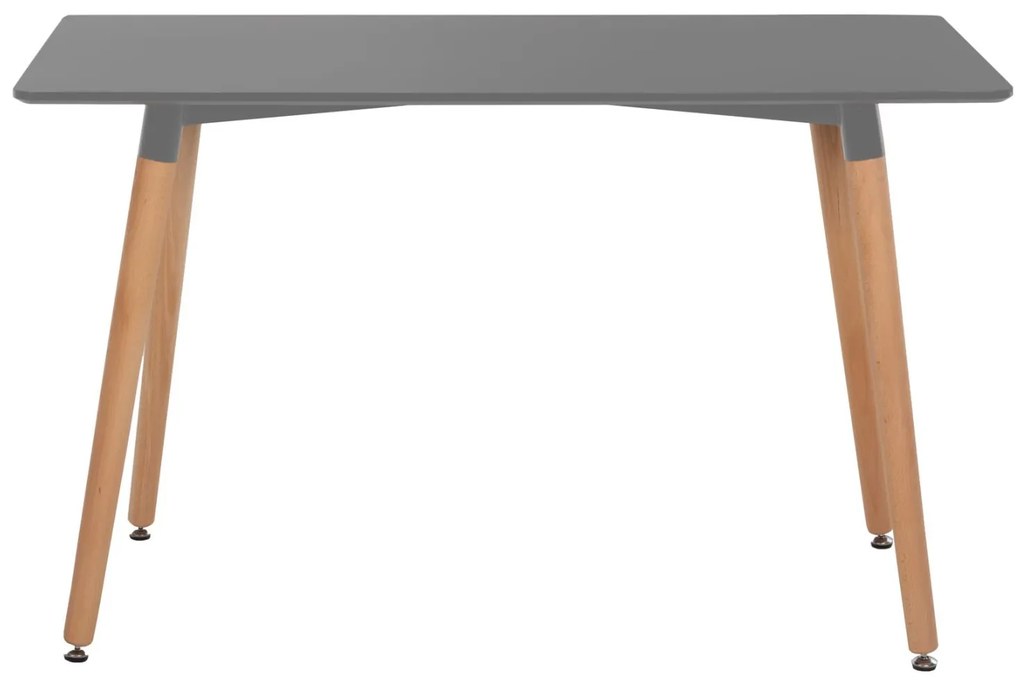 ΤΡΑΠΕΖΙ MINIMAL  ΜΑΥΡΟ MDF-ΠΟΔΙΑ ΟΞΙΑ ΣΕ ΦΥΣΙΚΟ ΧΡΩΜΑ- 120Χ60X74Υεκ.