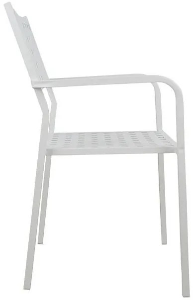 Καρέκλα - Πολυθρόνα ZETA C5031.02 Μεταλλική Λευκή 54x51x84 εκ. 54x51x84 εκ.