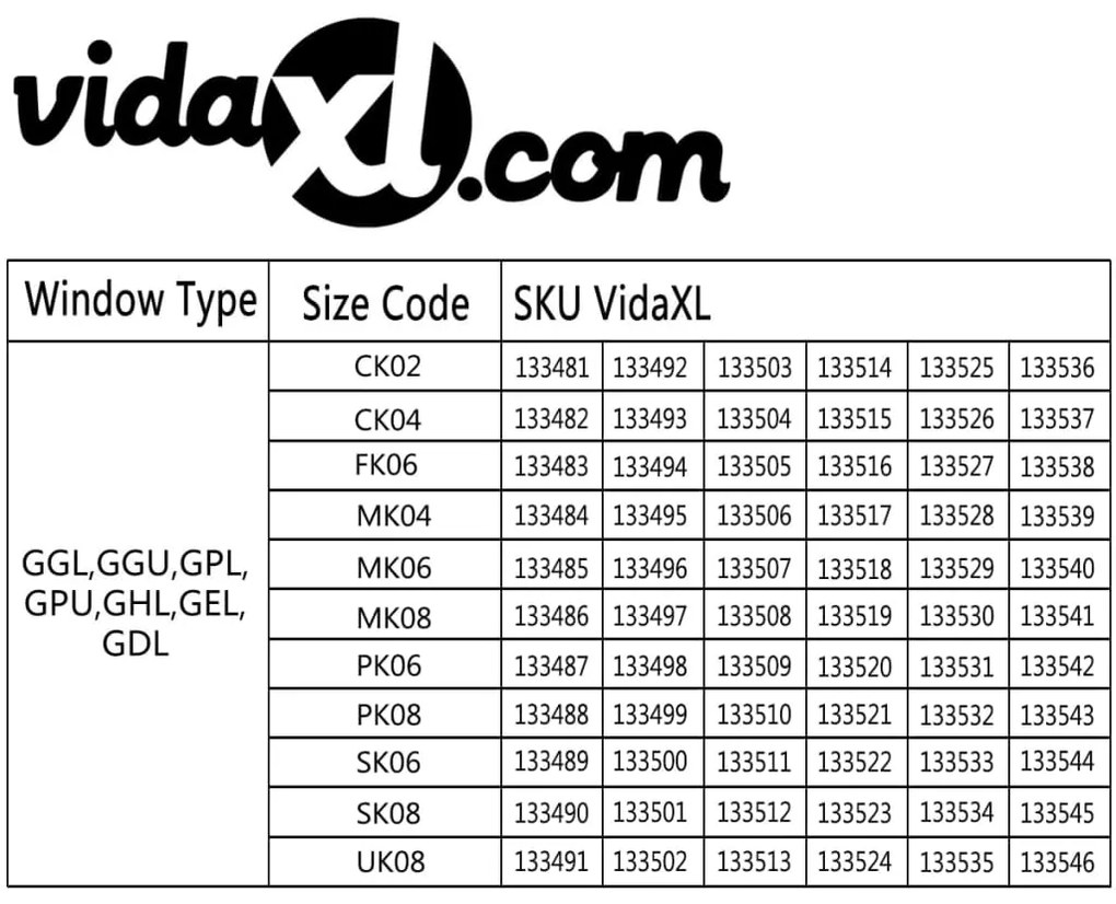 vidaXL Στόρι Ρόλερ Συσκότισης (Blackout) Λευκό PK06