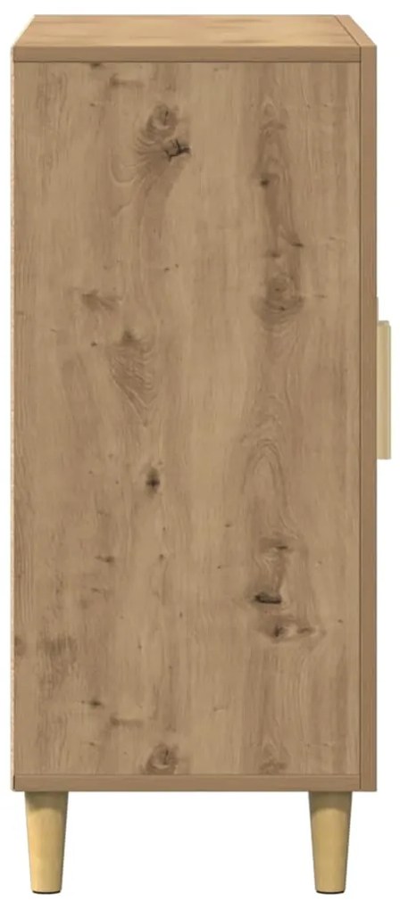 vidaXL Ντουλάπι Αρτισιανή Δρυς 90 x 34 x 80 εκ. από Επεξεργασμένο Ξύλο