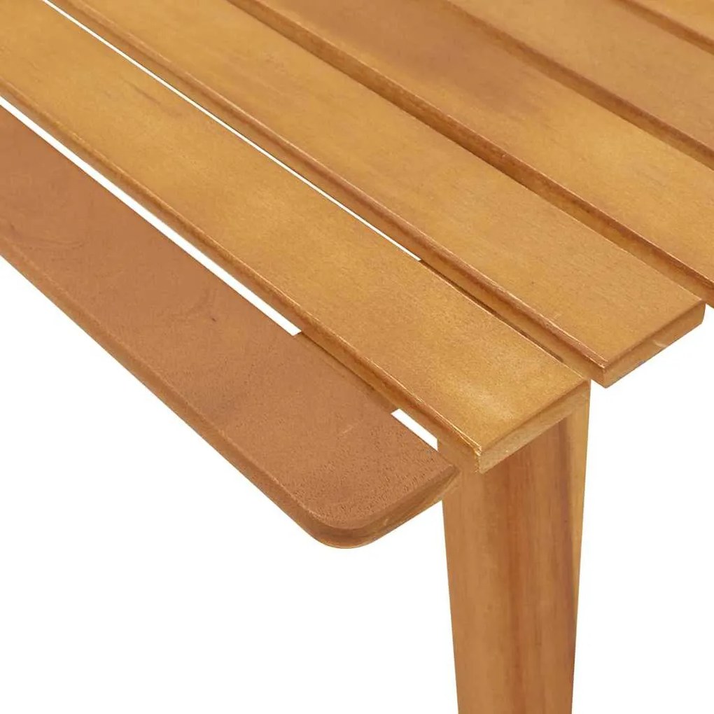 vidaXL Κήπου Καρέκλες με Τραπέζι 5 pcs Μπεζ 90 x 45 x 40 cm