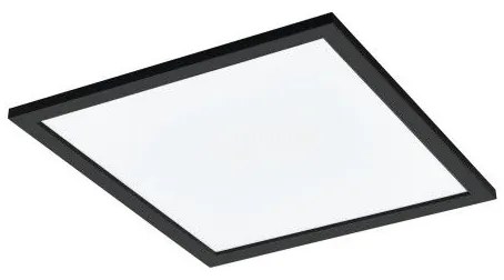 Έξυπνο Φωτιστικό Οροφής Πλαφονιέρα LED 21,5W 3CCT Dimmable 45x45cm Salobrna-Z Eglo 900051 Μαύρο