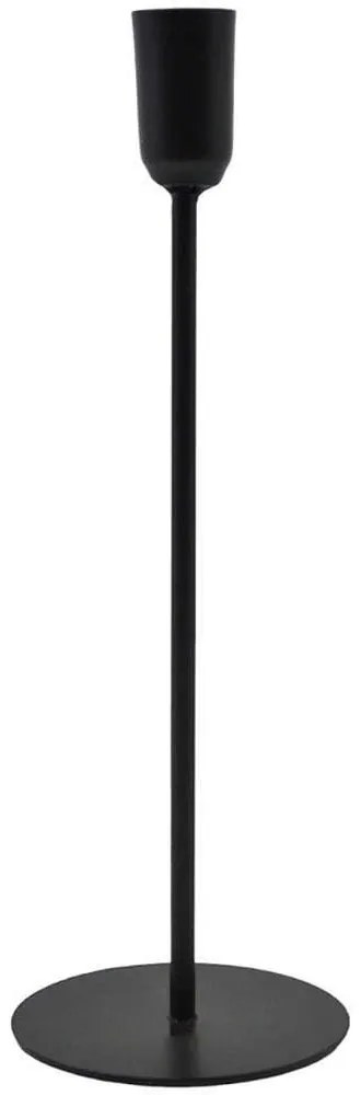 Κηροπήγιο 834907 8x8x24cm Black Ankor Metal