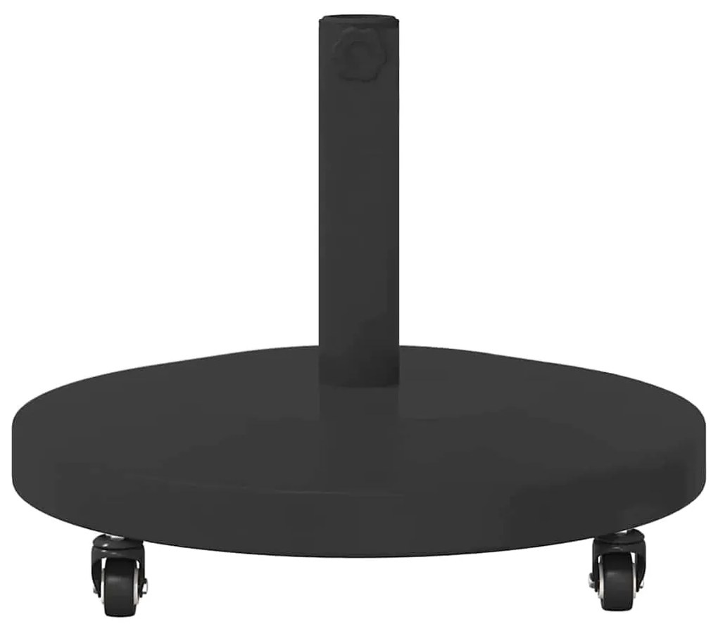 vidaXL Εξωτερική βάση ομπρέλας Μαύρο 48 x 48 x 32 εκ.