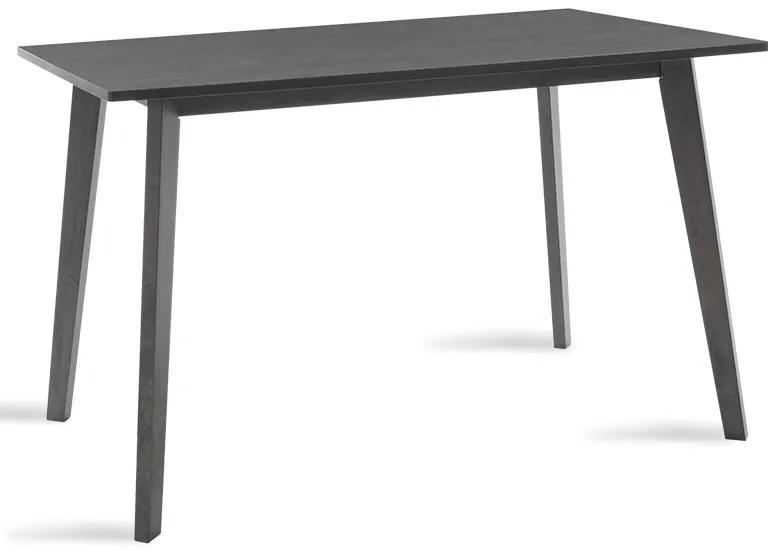 Τραπέζι Benson pakoworld MDF με καπλαμά  χρώμα rustic grey 120x75x75εκ - MDF - 097-000004