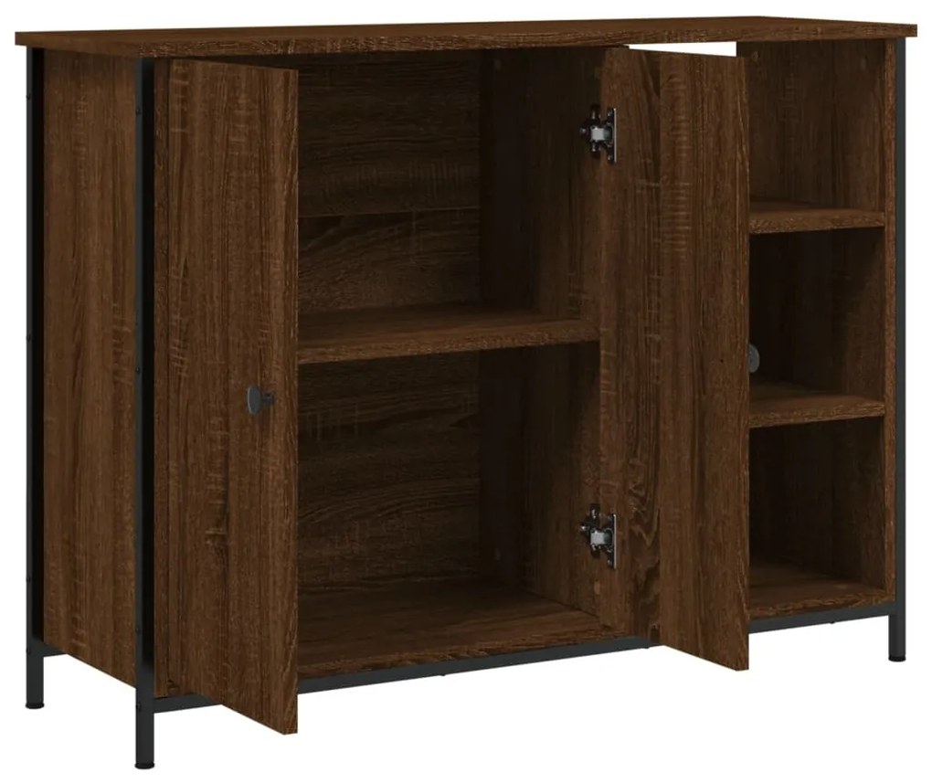 vidaXL Μπουφές Καφέ Δρυς 100x33x75 εκ. από Επεξεργασμένο Ξύλο