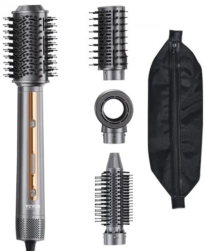 VEVOR Hair Dryer Brush 4-in-1 Professional Multi Hair Styler for Drying Curling