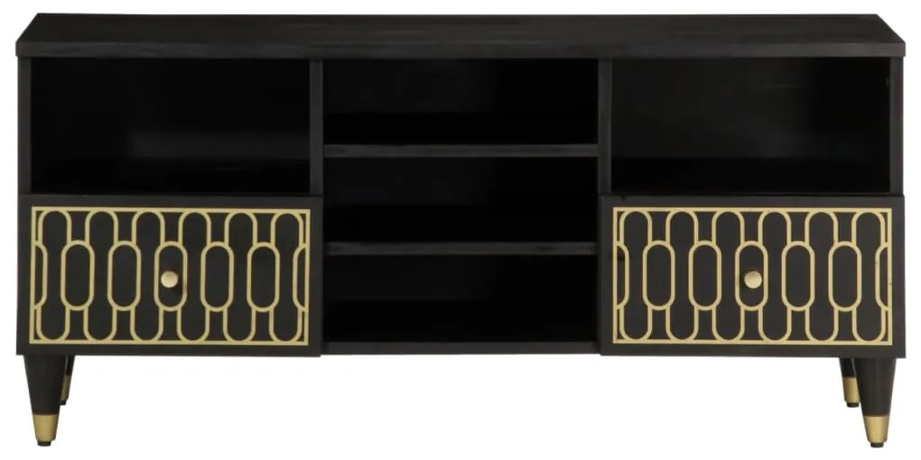 vidaXL Έπιπλο Τηλεόρασης 100 x 33 x 46 εκ. από Μασίφ Ξύλο Μάνγκο