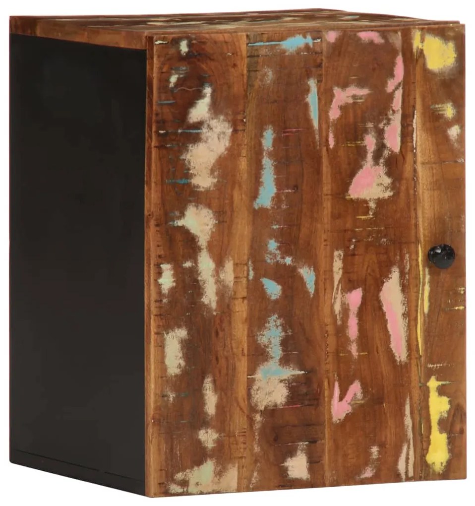 vidaXL Ντουλάπι Μπάνιου Επιτοίχιο 38x33x48 εκ. Μασίφ Ανακυκλωμένο Ξύλο