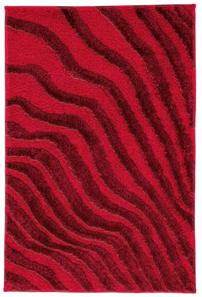 Πατάκι Μπάνιου Terrace 9183 453 Ruby Red Kleine Wolke 70X120 Polyacrylic