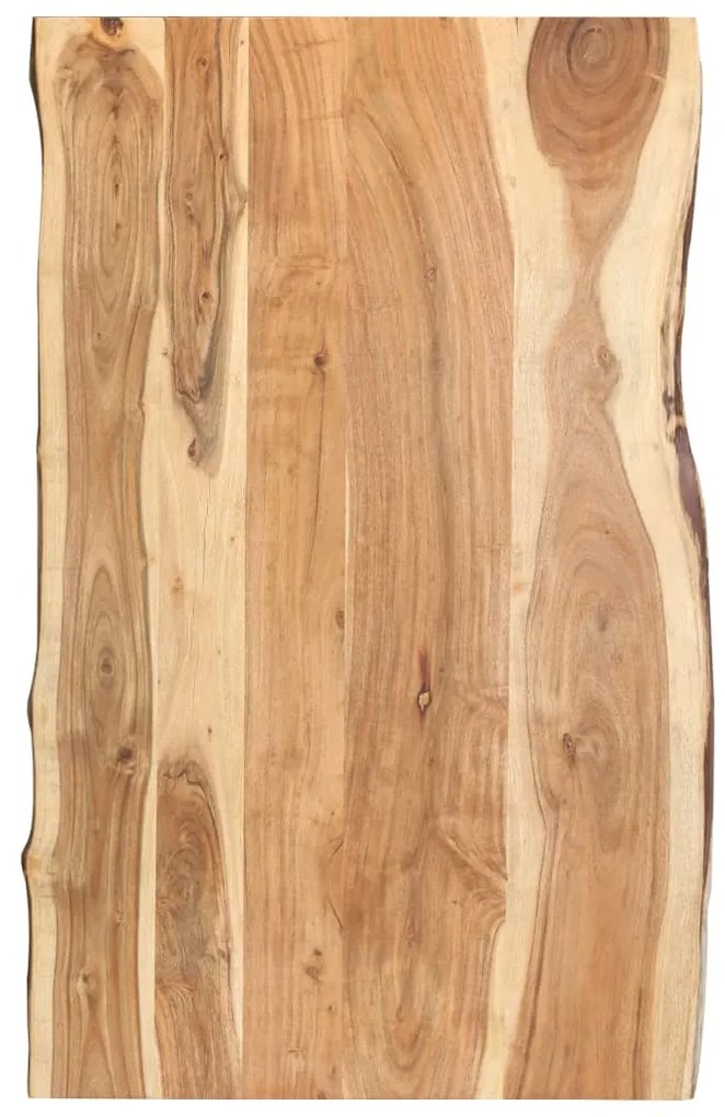 vidaXL Επιφάνεια Τραπεζιού 100 x (50-60) x 3,8 εκ. Μασίφ Ξύλο Ακακίας