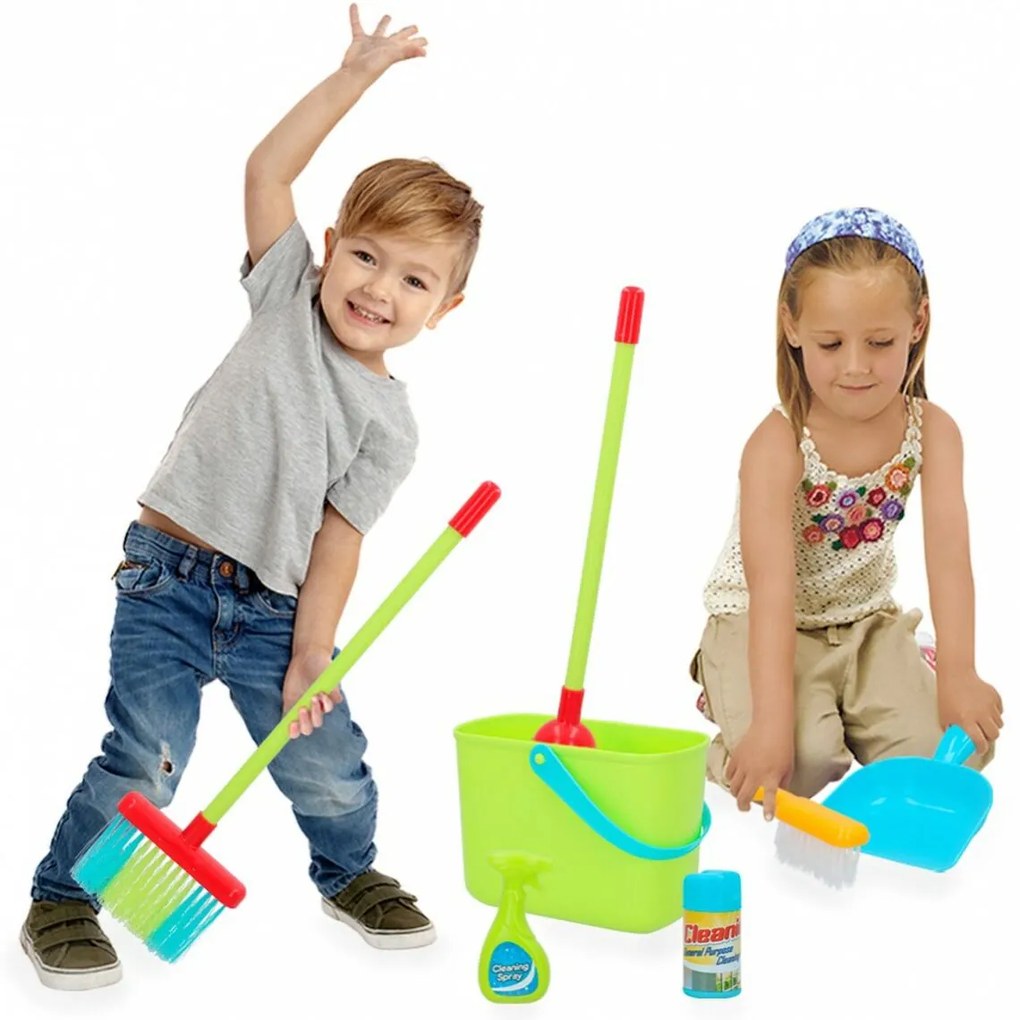 Σετ Καθαρισμού και Αποθήκευσης PlayGo 6 x 50 x 6 cm (4 Μονάδες)