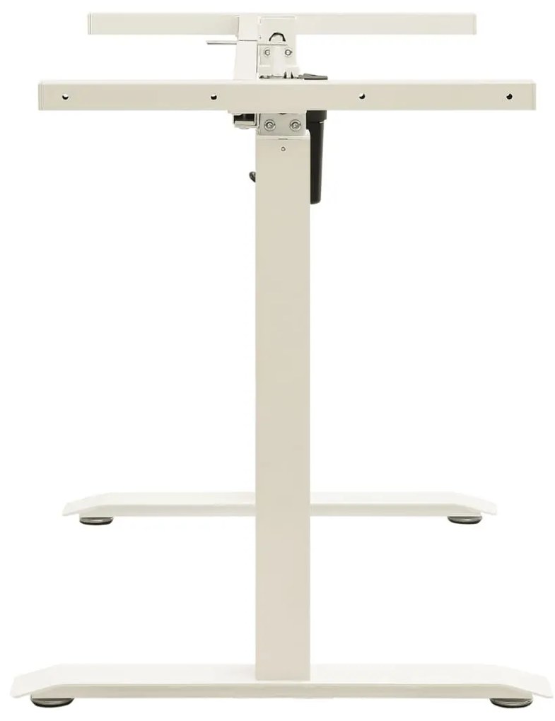 Σκελετός Γραφείου Όρθιας/Καθιστής Θέσης Ηλεκτρικός Λευκός - Λευκό
