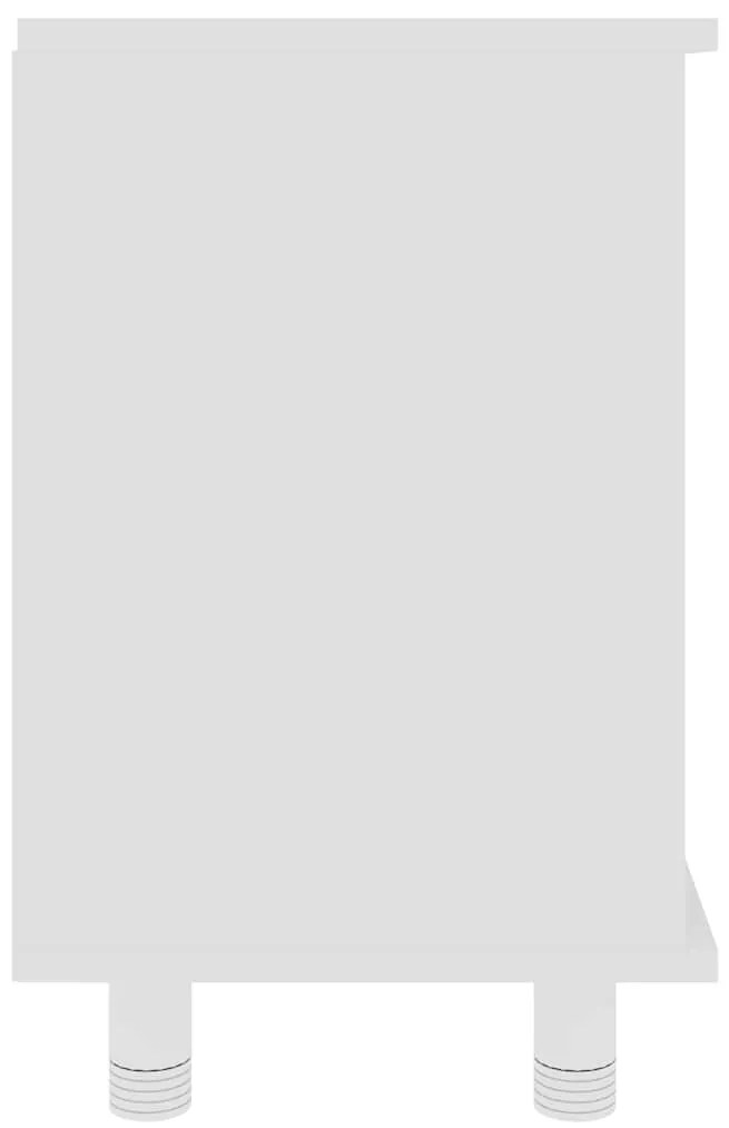 vidaXL Ντουλάπι Νιπτήρα Λευκό 60 x 32 x 53,5 εκ. Επεξ. Ξύλο