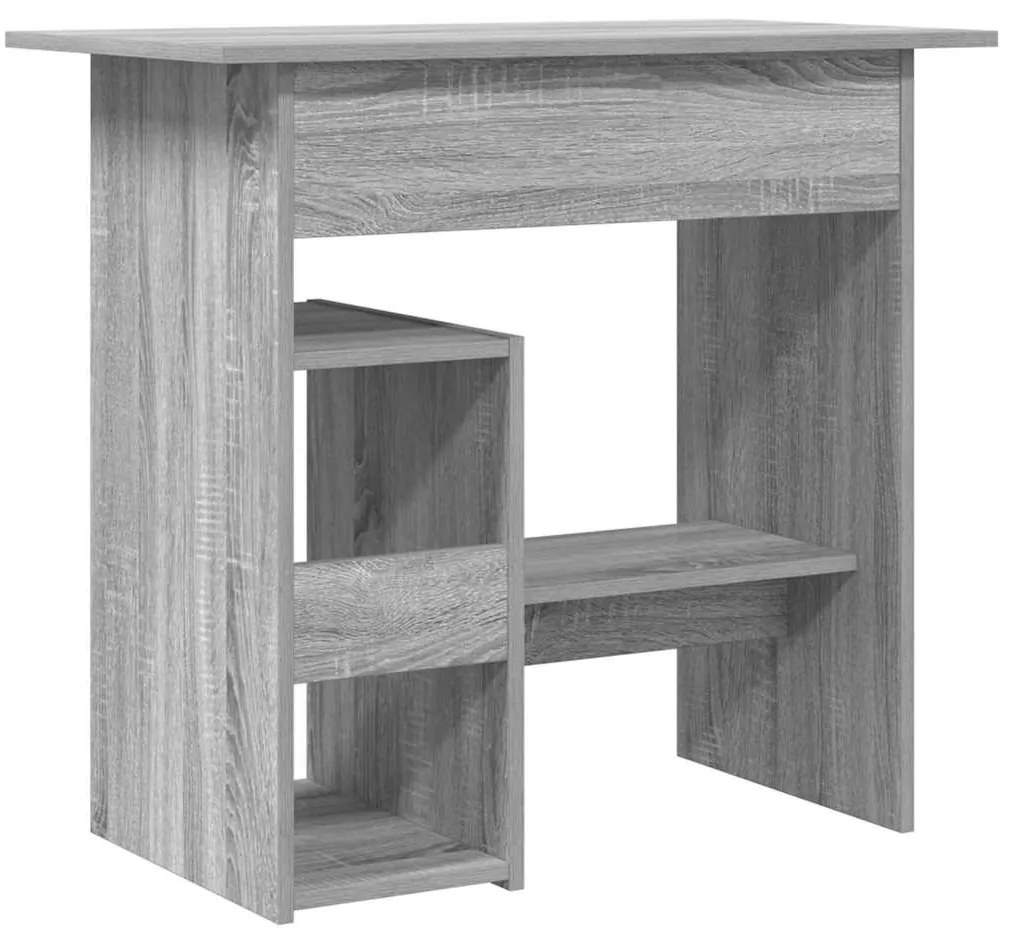 vidaXL Γραφείο Γκρι Sonoma 80 x 45 x 74 εκ. από Επεξεργασμένο Ξύλο