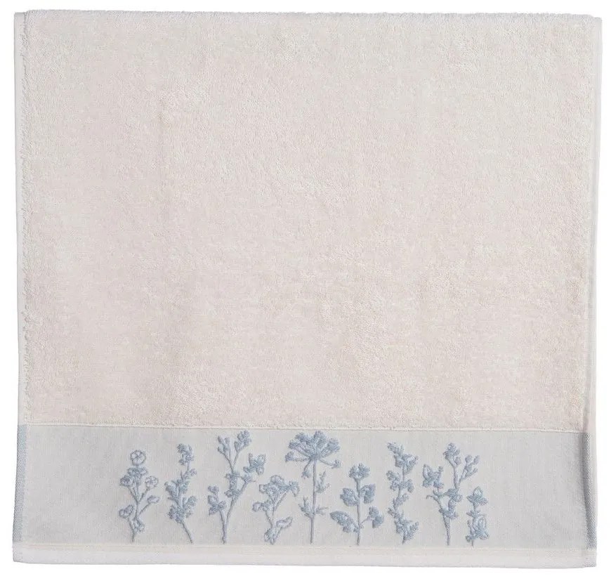 Πετσέτα Claris Ecru Nef-Nef Homeware Προσώπου 50x90cm 100% Βαμβάκι