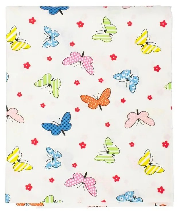 Σεντόνια Παιδικά Σετ 2τμχ Butterfly 49 Rotary Print DimCol Μονό 160x240cm 100% Cotton