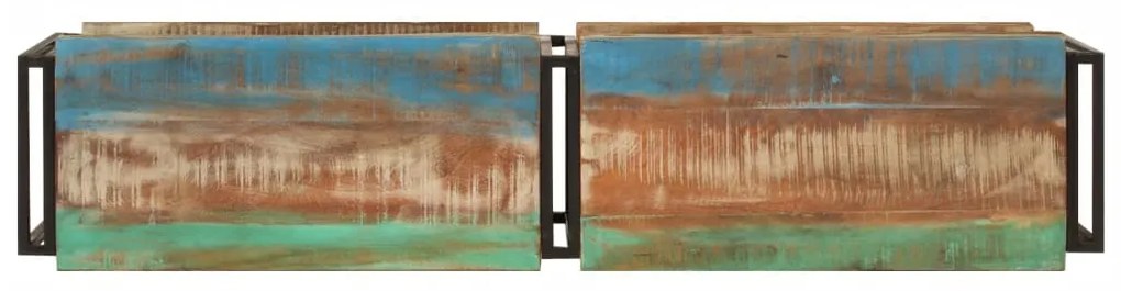 vidaXL Έπιπλο Τηλεόρασης 140 x 30 x 40 εκ. από Μασίφ Ανακυκλωμένο Ξύλο