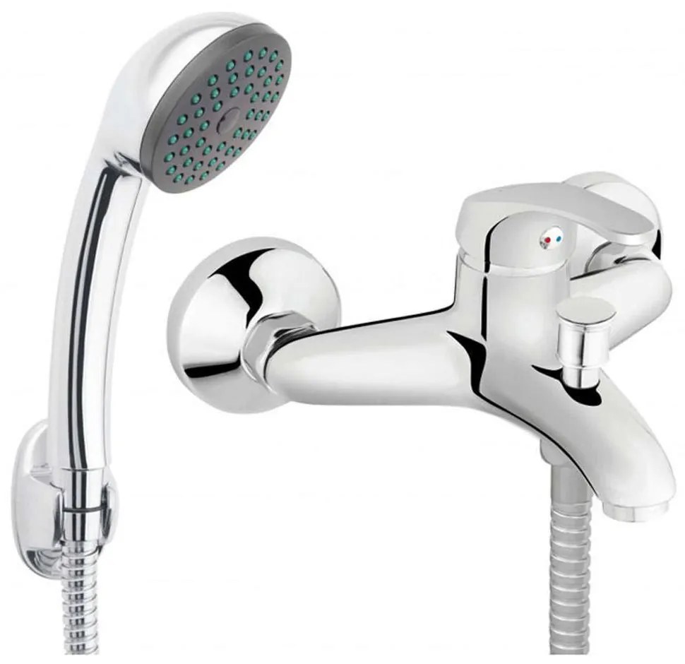 Μπαταρία Μπάνιου Basic BBC11 Chrome Ferro Metal