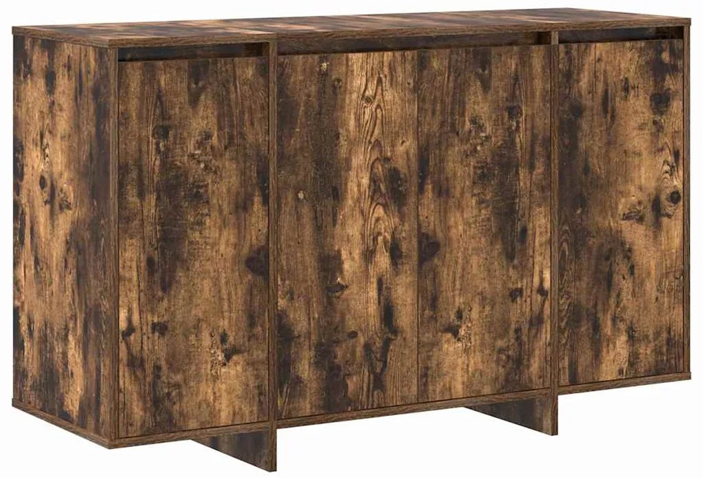 vidaXL Πλαϊνό γραφείο Καπνιστή δρυς 120 x 41 x 75 εκ.
