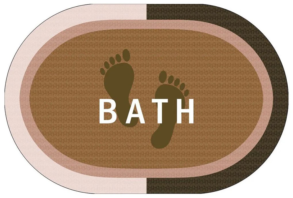 Υπεραπορροφητικό Πατάκι Μπάνιου (50x70) Dimcol Bath Beige