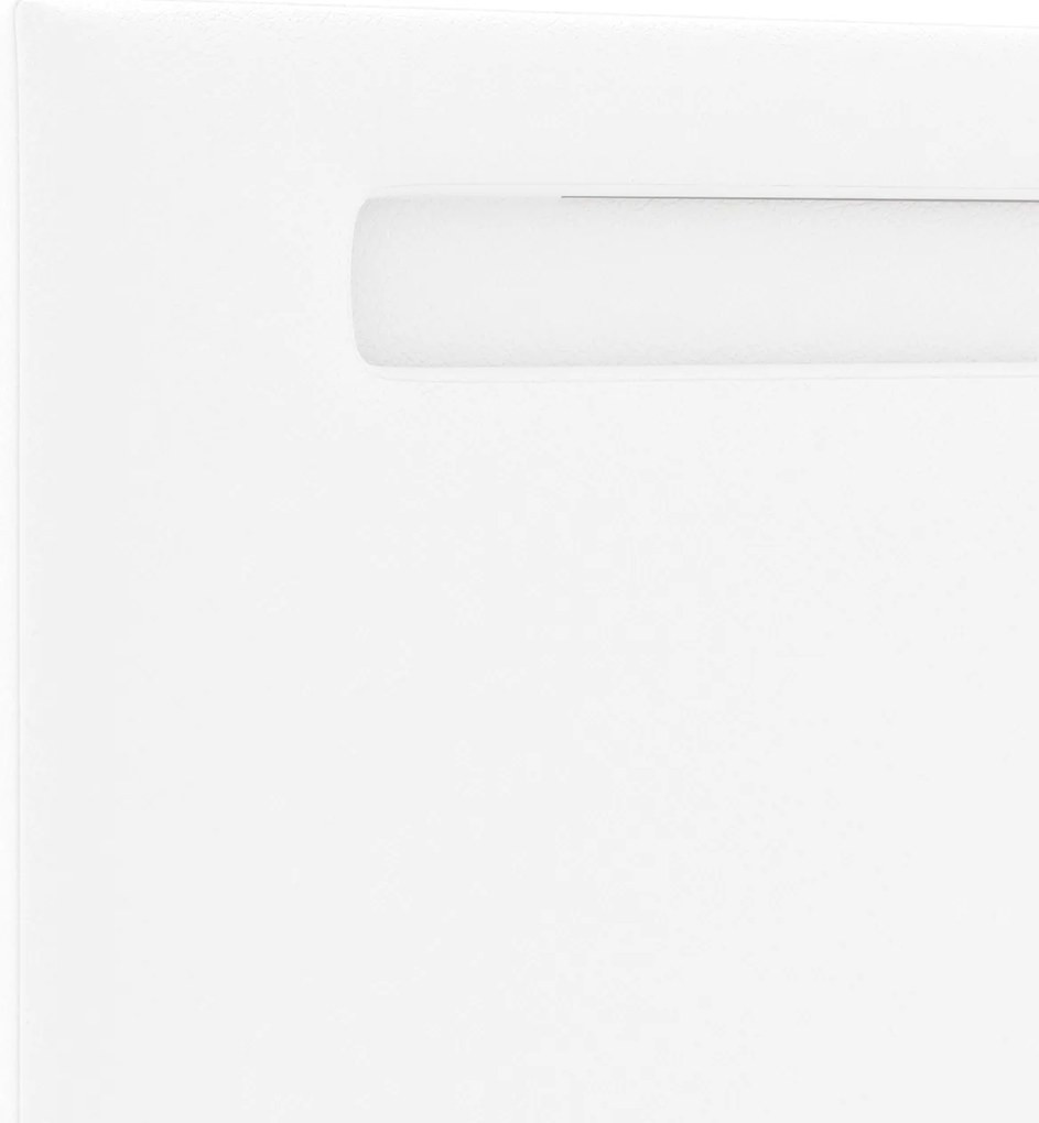 vidaXL Κεφαλάρι Επιτοίχιο με κεφαλάρι Λευκό 144 cm PVC