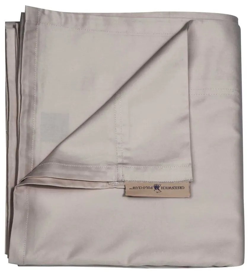 Σεντόνι 2257 Beige Greenwich Polo Club King Size 270x280cm 100% Βαμβακοσατέν