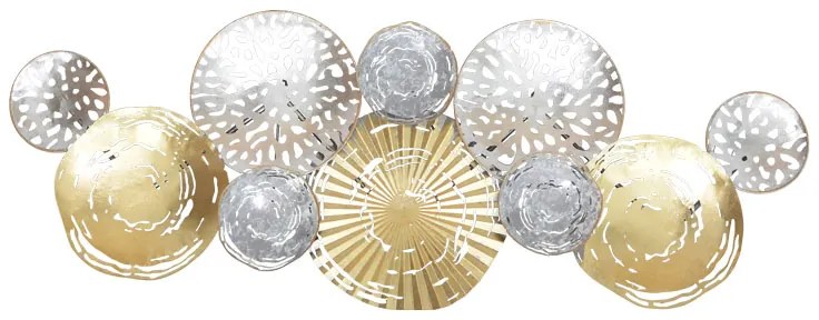 Διακοσμητικό τοίχου Dille Inart μέταλλο πολύχρωμο 114.9x4.4x43.2εκ