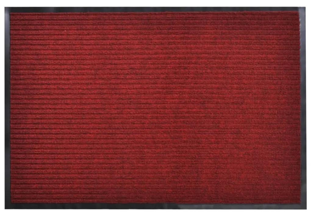 vidaXL Πατάκι Εισόδου Κόκκινο 90 x 120 εκ. από PVC