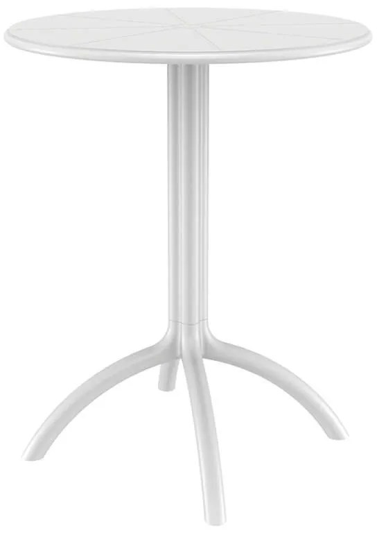 SIESTA OCTOPUS Φ60Χ75εκ.WHITE ΤΡΑΠΕΖΙ ΠΟΛ/ΝΙΟΥ Φ60Χ75εκ.20.0163