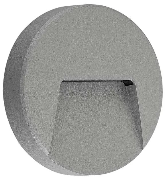 Απλίκα LED Εξωτερικού Χώρου Aca SLIM41 Grey