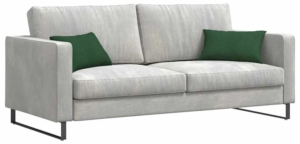 vidaXL Μαξιλάρι Καναπέ 2 pcs Σκούρο Πράσινο 50 x 30 cm