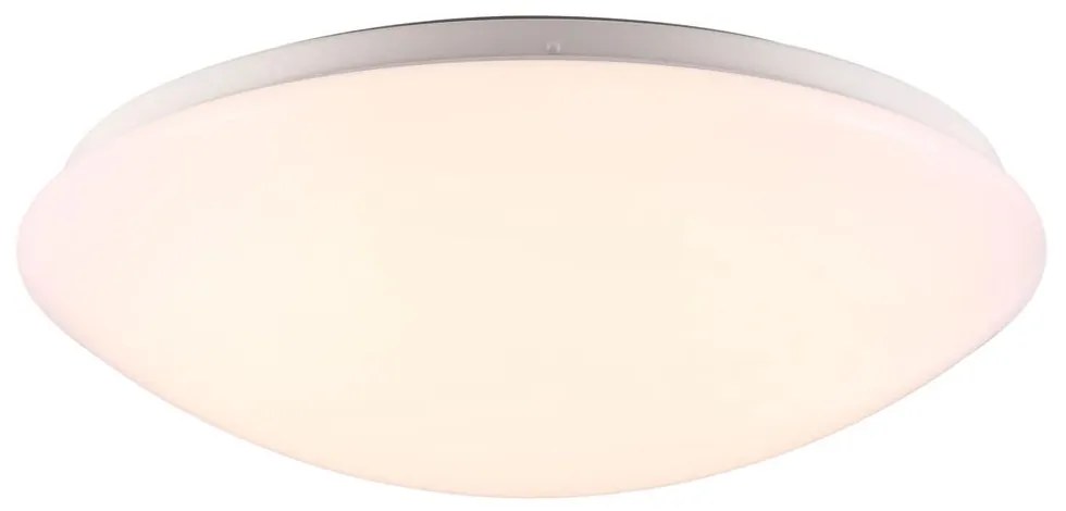 Φωτιστικό Οροφής - Πλαφονιέρα Ask 36 45376001 Led 18W 3000K 1450lm IP44 36x10,5cm White Nordlux Metal, Plastic