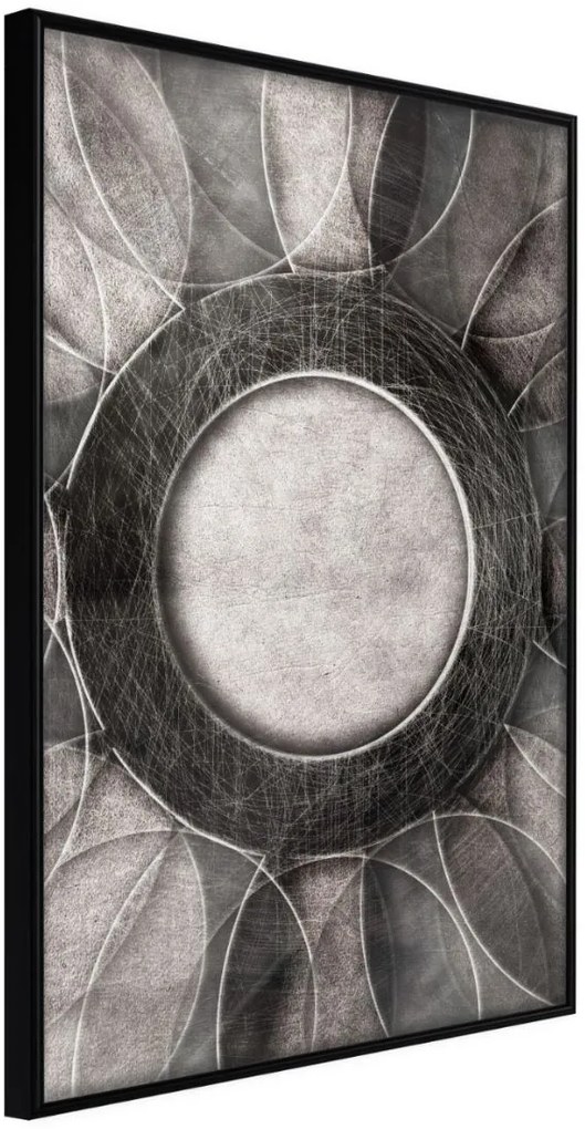 Αφίσα - Circles - 40x60 - Μαύρο - Χωρίς πασπαρτού