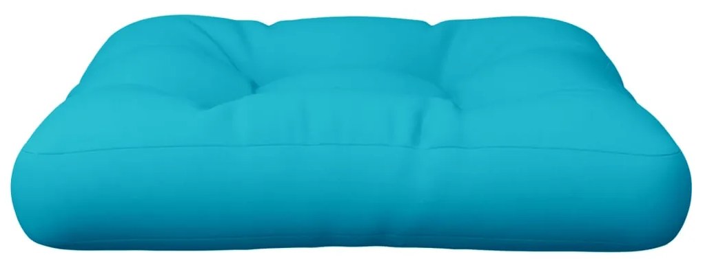 vidaXL Μαξιλάρι Παλέτας Τιρκουάζ 60 x 60 x 12 εκ. Υφασμάτινο