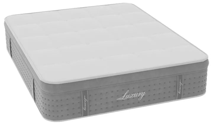 Στρώμα Luxury pakoworld pocket spring+gel memory foam+latex 34-36cm 160x200εκ (1 τεμάχια)